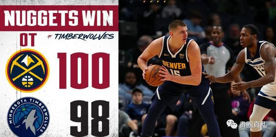  戈贝尔盖帽创新高森林狼力挫掘金守住西部前列